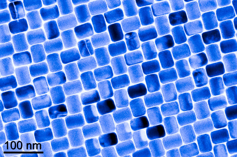 Same size, crystal after crystal